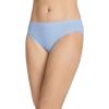 imageJockey Womens Underwear Comfies Microfiber French Cut  3 PackTeal BluePeriwinklePeach Rose