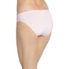 imageJockey Womens Underwear Comfies Microfiber French Cut  3 PackWhitePink PearlGrey