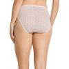imageJockey Womens Underwear Elance French Cut  6 PackPeach Garden GeoEcho BlueParadise PeachWhiteTeal SlatePeach Fuzz