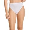 imageJockey Womens Underwear Elance French Cut  6 PackTango DotViolet VeilCoral Mist HeatherWhiteViolet VeilCoral Mist Heather