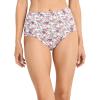 imageJockey Womens Underwear Plus Size Elance Brief  6 PackBleachedElissa FloralSilver Plum