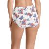 imageJockey Womens Underwear Plus Size Elance Brief  6 PackFloral WallpaperFuture DuskGrape Brush DotWhiteViolet VeilFuture Dusk