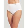 imageJockey Womens Underwear Plus Size Elance Brief  6 PackWhite