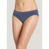 imageJockey Womens Underwear Smooth ampamp Shine Seamfree BikiniNavy Heather