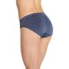 imageJockey Womens Underwear Smooth ampamp Shine Seamfree BikiniNavy Heather