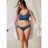 imageJockey Womens Underwear Smooth ampamp Shine Seamfree BikiniNavy Heather