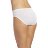 imageJockey Womens Underwear Supersoft BikiniBlackLightIvory