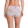 imageJockey Womens Underwear Supersoft BikiniFormal Light Blue FloralSunrise PeachEcho Blue