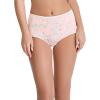 imageJockey Womens Underwear Supersoft Breathe Brief  3 PackTessa FloralEcho BlueSunrise Peach