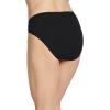 imageJockey Womens Underwear Supersoft French Cut  3 PackBlack