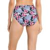 imageJockey Womens Underwear Supersoft French Cut  3 PackFloral EscapeDreamy BlueTrue Navy