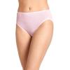imageJockey Womens Underwear Supersoft French Cut  3 PackFrothy PinkWhiteEgyptian Scroll