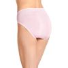 imageJockey Womens Underwear Supersoft French Cut  3 PackFrothy PinkWhiteEgyptian Scroll