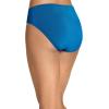 imageJockey Womens Underwear Supersoft French Cut  3 PackLayered Blue Floral SprigBlue StardustAzurite Sea