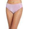 imageJockey Womens Underwear Supersoft French Cut  3 PackPurple Clove GeoSmokey PurpleTwilight Sands