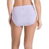 imageJockey Womens Underwear Supersoft French Cut  3 PackSerene Leopard PrintViolet VeilFuture Dusk