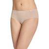 imageJockey Womens Underwear Supersoft Hipster  3 PackBlackLightIvory
