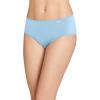 imageJockey Womens Underwear Supersoft Hipster  3 PackLayered Blue Floral SprigBlue StardustAzurite Sea