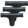 imageJockey Mens Microfiber Stretch ThongBlack