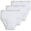 imageJockey Mens Underwear Classic Low Rise Brief  3 PackWhite