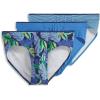 Fanning Flora/True Blue/Frolic Stripe