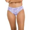 imageJockey Womens Cotton Stretch BikiniLavender Bud Cara Floral