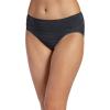 imageJockey Womens Matte ampamp Shine Seamfree Hi CutBlack