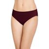 imageJockey Womens Matte ampamp Shine Seamfree Hi CutBurgundy Blush