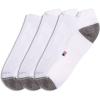 imageJockey Womens Socks Made in America Low Cut Tab Socks  3 PackWhite
