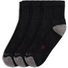 imageJockey Womens Socks Made in America Quarter Socks  3 PackBlack
