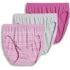 Rose/Grey/Pink Stripe