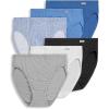 imageJockey Womens Underwear Elance French Cut  6 PackSpiraling ShellsPicasso BlueTrue BlueWhiteGrey HeatherBlack