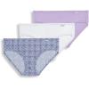 imageJockey Womens Underwear Supersoft BikiniCrochet TileSoft LilacWhite