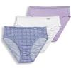 Crochet Tile/Soft Lilac/White
