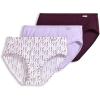 Ferris White Chevron/Sheer Lilac/Deep Sangria
