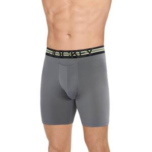 imageJockey Mens Underwear Sport Stability Pouch Microfiber 9quot Long Leg Boxer BriefVulcan