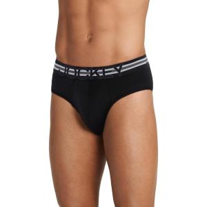 imageJockey Mens Underwear Sport Stability Pouch Microfiber BriefBlack