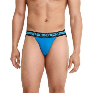 imageJockey Mens Underwear Sport Stability Pouch Microfiber Jock StrapTurquoise
