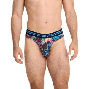 imageJockey Mens Underwear Sport Stability Pouch Microfiber ThongElemental