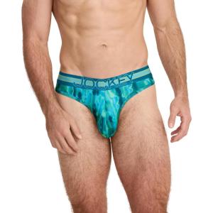 imageJockey Mens Underwear Sport Stability Pouch Microfiber ThongElemental Glaze