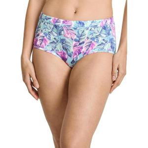 imageJockey Womens Cotton Stretch BriefCool Artistic Palm