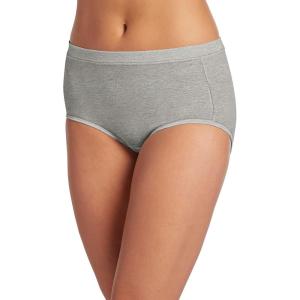 imageJockey Womens Cotton Stretch BriefGrey Heather