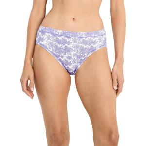 imageJockey Womens Cotton Stretch Hi CutLavender Bud Cara Floral