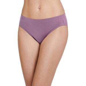 imageJockey Womens Cotton Stretch Hi CutSilver Plum