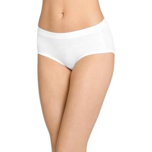 imageJockey Womens Cotton Stretch HipsterDiamond White