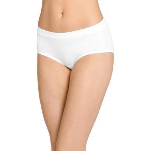 imageJockey Womens Cotton Stretch HipsterWhite