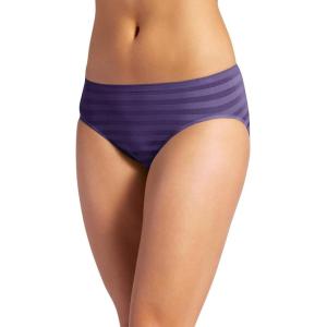 imageJockey Womens Matte ampamp Shine Seamfree Hi CutJust Past Midnight
