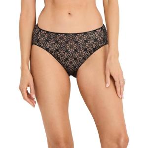 imageJockey Womens No Panty Line Promise Tactel BikiniFawning Almond Geo