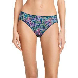 imageJockey Womens No Panty Line Promise Tactel BikiniReally Teal Parakeet Paradise
