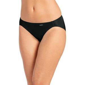 imageJockey Womens No Panty Line Promise Tactel Hi CutBlack